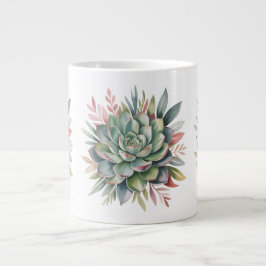 prachtige succulentenboeket Klassieke mok, 0,33 l Grote Koffiekop