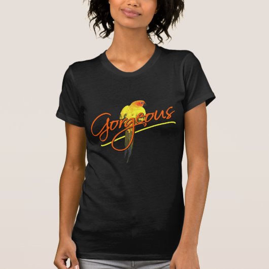 Prachtige Sun Conure Women's Shirt (Voorkant)