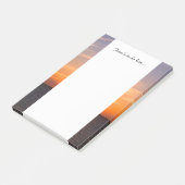 Prachtige Sunset | Foto van Turks- en Caicoseiland Post-it® Notes (Schuin)