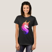 Prachtige Sunset Hand Drawn Wolf Classic T-Shirt (Voorkant volledig)