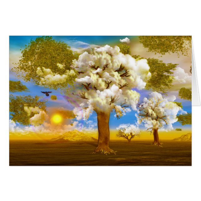 Prachtige surrealistische kunst (Voorkant Horizontaal)