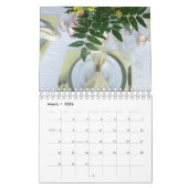 Prachtige tablescapkalender kalender (Mar 2026)