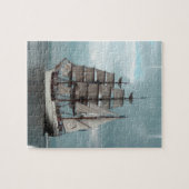 Prachtige Tall Ship Legpuzzel (Horizontaal)