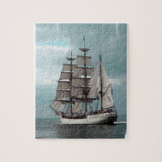 Prachtige Tall Ship Legpuzzel (Verticaal)