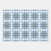 Prachtige tapijten Design die papierbladen overvul Inpakpapier Vel (Voorkant)