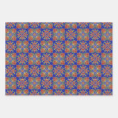 Prachtige tapijten Design die papierbladen overvul Inpakpapier Vel (Voorkant 3)