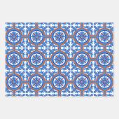 Prachtige tapijten Design die papierbladen overvul Inpakpapier Vel (Voorkant 2)