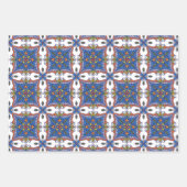 Prachtige tapijten Design die papierbladen overvul Inpakpapier Vel (Voorkant)