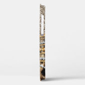 Prachtige teedy Leopard Faux Dierendruk Case-Mate iPhone Case (Achterkant / Links)