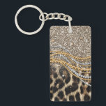 Prachtige teedy Leopard Faux Dierendruk Sleutelhanger<br><div class="desc">Dit ontwerp is voorzien van een prachtige en trendy luipaard met glitteraccenten. De faux pelsdierafdrukken zijn verkrijgbaar in tinten van geel goud, wit, grijs, bruin, zwart en crème. Het afbeelding is modieus en modern, met stijlvolle en artistieke elementen die u zeker kunnen bevallen. Het is perfect voor degenen die van...</div>
