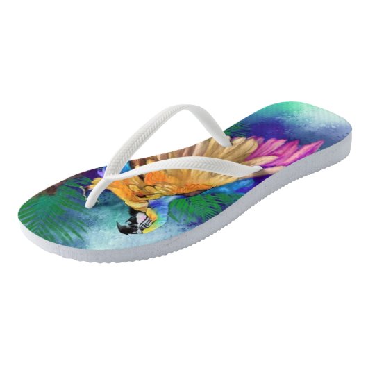 Prachtige Teenslippers van de Parrot (Schuin)