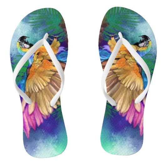 Prachtige Teenslippers van de Parrot (Voetbed)