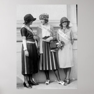 Prachtige tegenstanders: jaren 20 poster