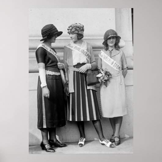 Prachtige tegenstanders: jaren 20 poster (Voorkant)