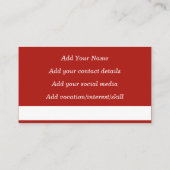 Prachtige telefoonkaart (Parijs) Visitekaartje (Achterkant)