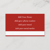 Prachtige telefoonkaart (Parijs) Visitekaartje (Achterkant)