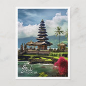 Prachtige tempel Bali Indonesië Briefkaart (Voorkant)