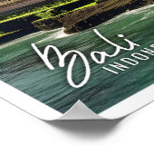 Prachtige tempel Bali Indonesië Poster (Hoek)