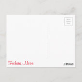 Prachtige  terrier Puppy Boston Briefkaart (Achterkant)