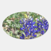 Prachtige Texas Bluebonnet Wildflower Sticker (Voorkant)