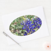 Prachtige Texas Bluebonnet Wildflower Sticker (Envelop)