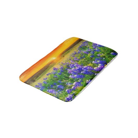 prachtige Texas bluebonnets Badmat (Gekanteld)
