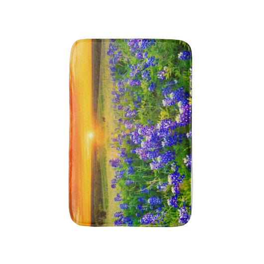 prachtige Texas bluebonnets Badmat (Voorkant Verticaal)