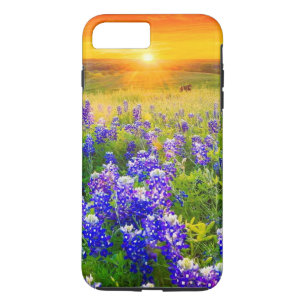 prachtige Texas bluebonnets Case-Mate iPhone Case