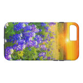 prachtige Texas bluebonnets Case-Mate iPhone Case (Achterkant (Horizontaal))