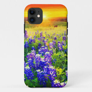 prachtige Texas bluebonnets Case-Mate iPhone Case