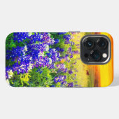 Prachtige Texas bluebonnets  iPhone Hoesje (Achterkant horizontaal)