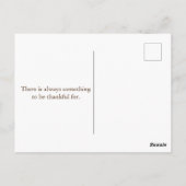 Prachtige Thanksgiving Harvest Briefkaart (Achterkant)