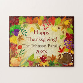 Prachtige Thanksgiving Harvest Legpuzzel