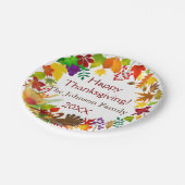 Prachtige Thanksgiving Harvest Papieren Bordje (Gekanteld)