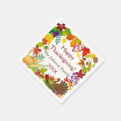 Prachtige Thanksgiving Harvest Servet (Hoek)