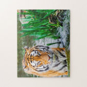 prachtige Tiger Puzzle Legpuzzel (Verticaal)