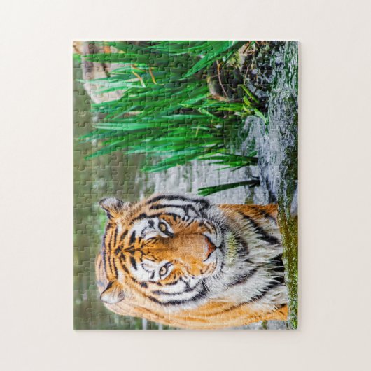 prachtige Tiger Puzzle Legpuzzel (Verticaal)