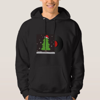 Prachtige tijd met rode kerstboom met Christus Hoodie
