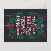 Prachtige Tijd van het Briefkaart van het Jaar (Voorkant)