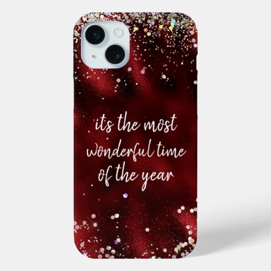 Prachtige tijd van het jaar Kerstmis Case-Mate iPhone Case (Achterkant)