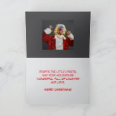 PRACHTIGE TIJD VAN HET JAAR KERSTMIS KAART (Binnen)
