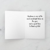 PRACHTIGE TIJD VAN HET JAAR ** VROLIJK KERSTFEEST" FEESTDAGEN KAART (Binnen)