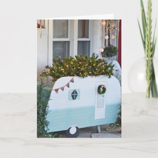 PRACHTIGE TIJD VAN HET JAAR ** VROLIJK KERSTFEEST" FEESTDAGEN KAART (Voorkant)