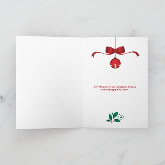 Prachtige Tijd van het Wenskaart van het Jaar Feestdagen Kaart (Binnen)