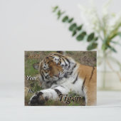 Prachtige tijktijger - Chinees Briefkaart 2022 (Staand voorkant)