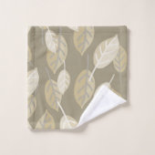 Prachtige toonaangevende toppersen op aarde bad handdoek (Wasdoekje)