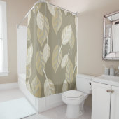 Prachtige toonaangevende toppersen op aarde douchegordijn (In situ)