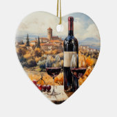 Prachtige Toscaanse schilderij Landschapskunst Keramisch Ornament (Rechts)