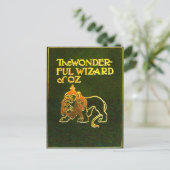 Prachtige Tovenaar van het Briefkaart Oz Cowarly L (Staand voorkant)