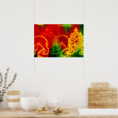 Prachtige Tovenaar van het Poster van Oz Lion Holg (Keuken)